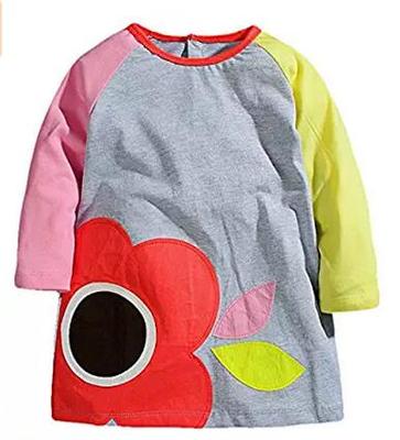 Solid O Big Girls' Jacquard Skater Dress Buckle Belt Set