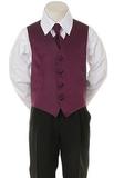 Special Occasion Holiday Patterned Infant and Boys 2 Piece Vest Set