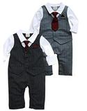 Boy Formal Party Wedding Tuxedo Waistcoat Outfit Suit