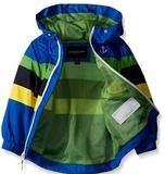 Boys Chest Stripe Poly Lined Jacket